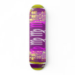 Ride on to Glory:  BirthStar VIRGO Custom Skate Board
