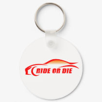 ride or die keychains by baryca ride or die keychains