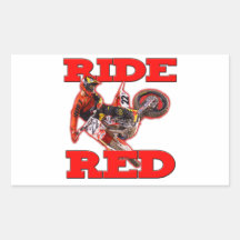 Ride ReD 13 Stickers