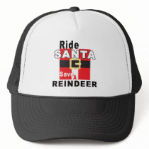Ride Santa Save a Reindeer Hat