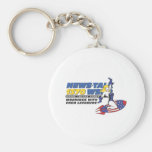 Ride the Rocket Keychains