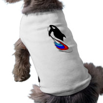 Ride The Tide Dog Shirt pet clothing by Brainstorming Ride The Tide Dog Shirt pet clothing