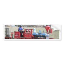 Ride the train bumper stickers