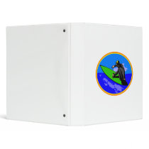 Ride the Wave Vinyl Binder