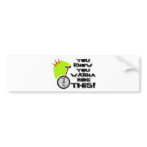 Ride This Unicycle Bumper Stickers
