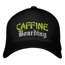 Ride Til The Day We Depart embroidered hats by caffineskate Ride Til The Day We Depart embroidered hats