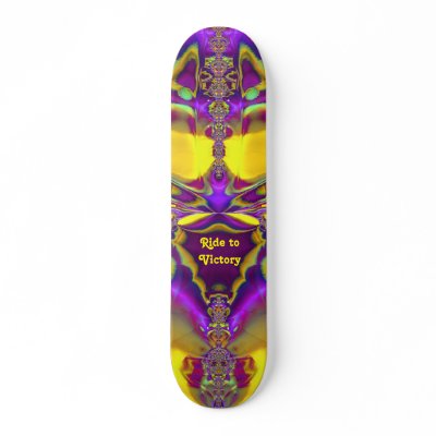 Ride to Victory_Skateboard by ELENNE