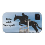 Ride with Chutzpah Horse Jumper iPhone 4 Case