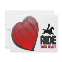RIDE WITH HEART PRODUCTS CUSTOM INVITE