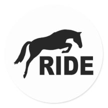 Jumping Horse Decals