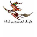 Ride your broomstick - sexy Halloween shirt! by zoku01 Ride your broomstick - sexy Halloween shirt!