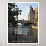 Rideau Canal - Ottawa Canada Poster