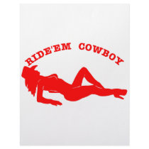Ride'Em Cowboy Custom Letterhead