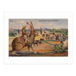 Ride'm Bunny! Postcard