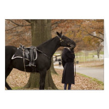 Riderless Horse Escort Card