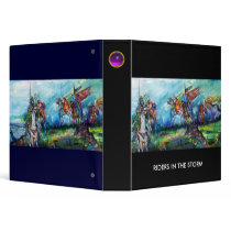 RIDERS IN THE STORM black Vinyl Binder