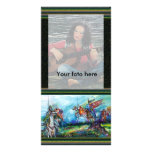 RIDERS IN THE STORM - detail ,Photo Card