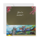 RIDERS IN THE STORM gem grey Invitations