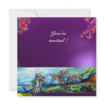 RIDERS IN THE STORM gem purple Custom Invites