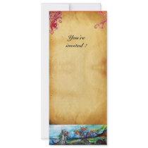 RIDERS IN THE STORM parchment Personalized Invites
