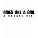 Rides Like A Girl t-shirts