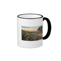 Ridge Route, Overlooking Castaic Creek Coffee Mugs