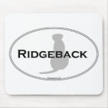 Ridgeback Oval Mousepad