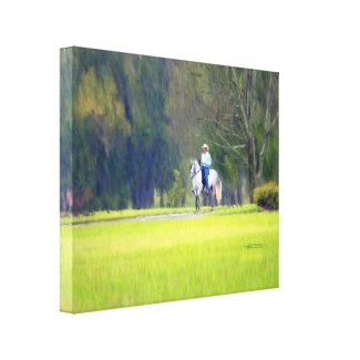 paso fino wrapped canvas art that can be customized