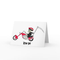 Ridin Reaper Style! Birthday Card