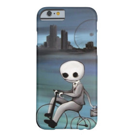 riding a trike zombie guy barely there iPhone 6 case