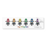Riding Club Bumper Sticker
