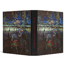 Riding Couple by Wassily Kandinsky 1907 binders by Ladiebug Riding Couple by Wassily Kandinsky 1907 binders