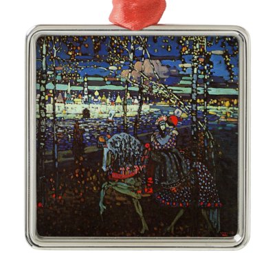 Couple Riding Kandinsky