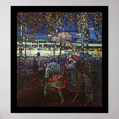 Couple Riding Kandinsky