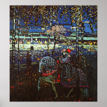 Riding Couple by Wassily Kandinsky posters