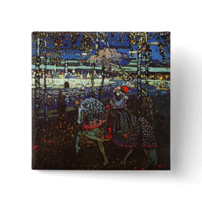 Couple Riding Kandinsky