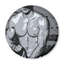 Riding Cowboy magnets by LoveMale Riding Cowboy magnets