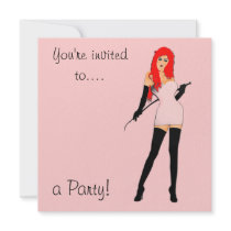 Riding Crop Mistress - Bright Invitations