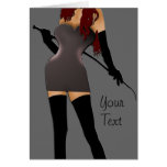 Riding Crop Mistress Cards
