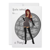 Riding Crop Mistress - Dungeon Wall Background Custom Announcement