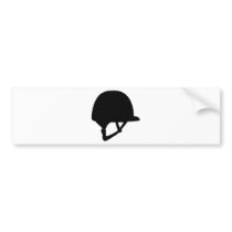 riding helmet bumper stickers by Tomaniac riding helmet bumper stickers