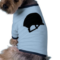 riding helmet pet clothing by Tomaniac riding helmet pet clothing