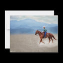 Riding in the Desert invitations by ScienceFictionArt Riding in the Desert invitations