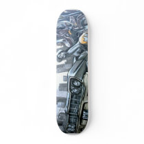 Riding In The Hood - Pimped Out Ride Custom Skate Board