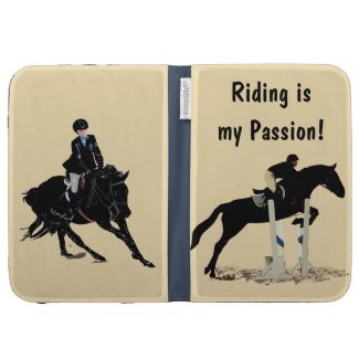 Riding is my Passion Kindle Caseable Case