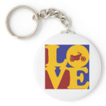 Riding Love Key Chain
