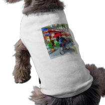 Riding Past the Cafe pet clothing