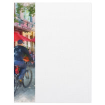 Riding Past the Cafe letterhead