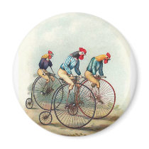 Riding Roosters Magnets