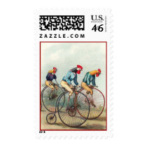 Riding Roosters Stamps